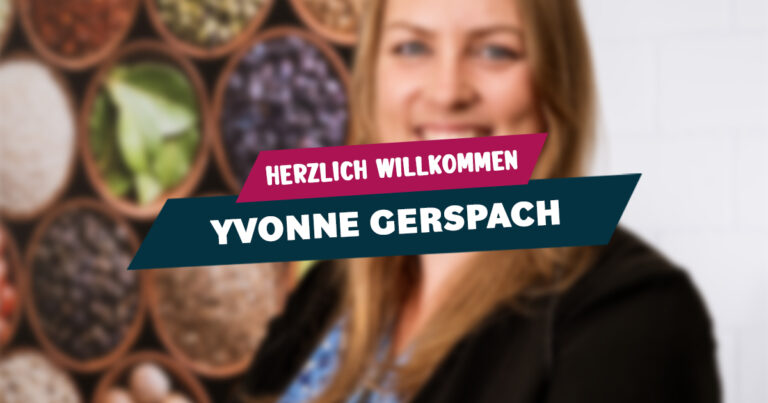 Herzlich Willkommen Yvonne Gerspach
